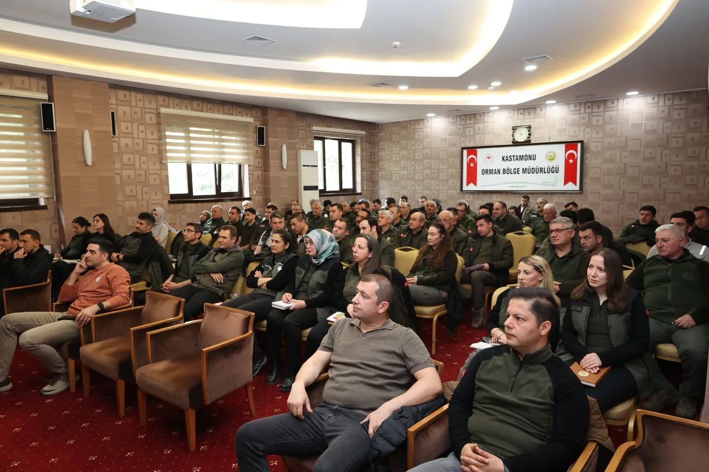 Orman Bölge’de eğitimler arazi programlarıyla sürüyor