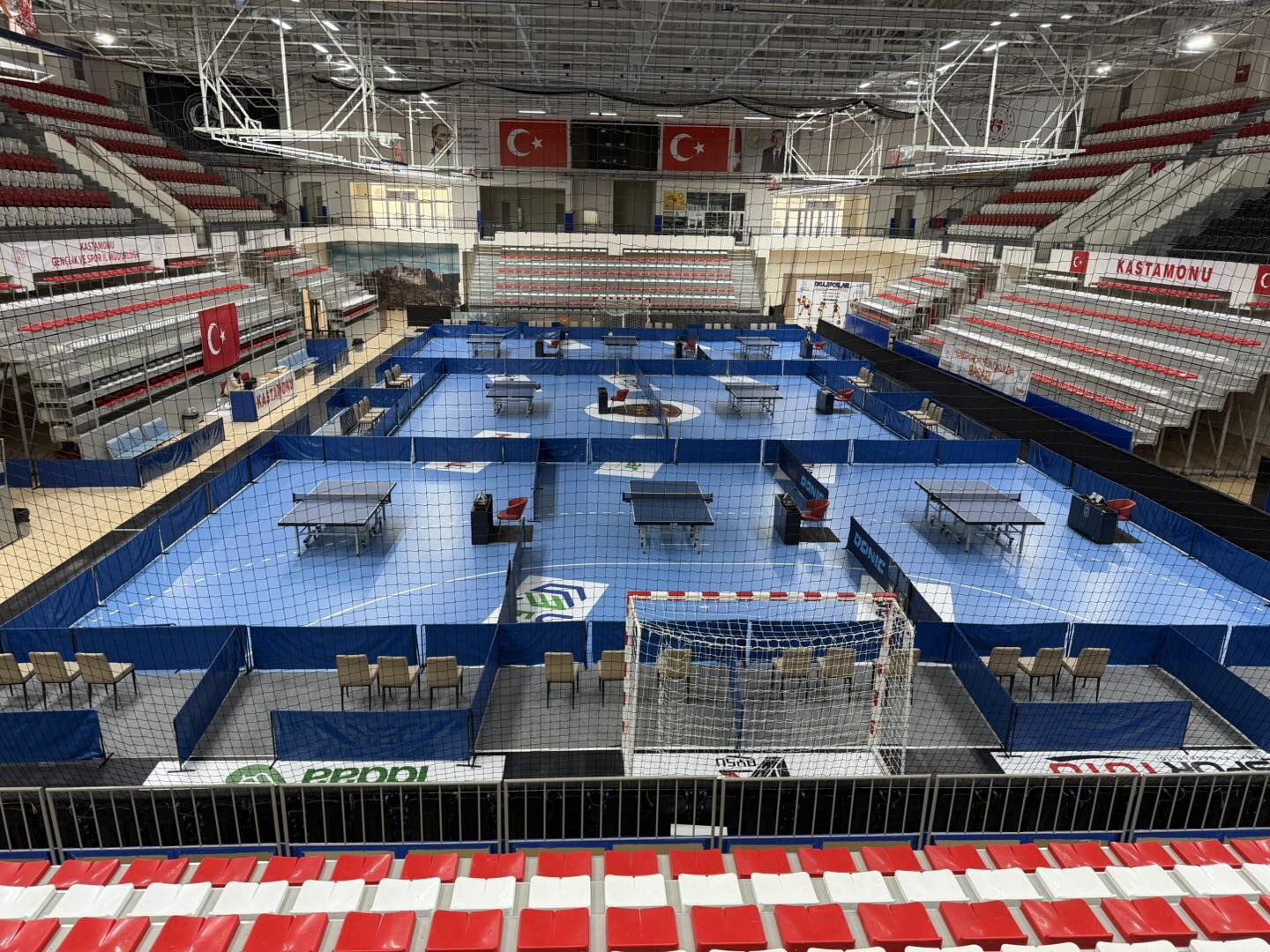 Kastamonu, Okul Sporları Yıldızlar Masa Tenisi Grup Birinciliği’ne Hazır (2)