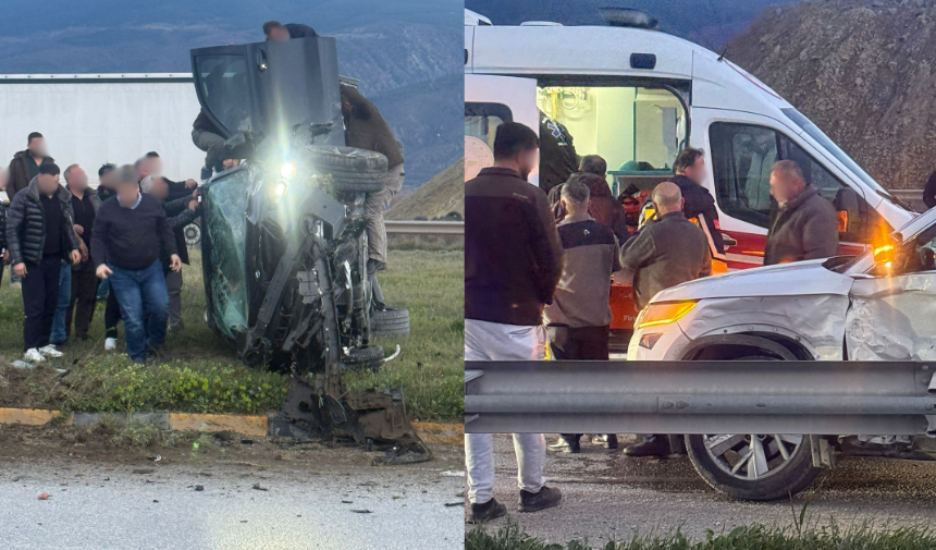 Kastamonu’da Cip Ile Otomobil Çarpıştı 1 Yaralı (4)