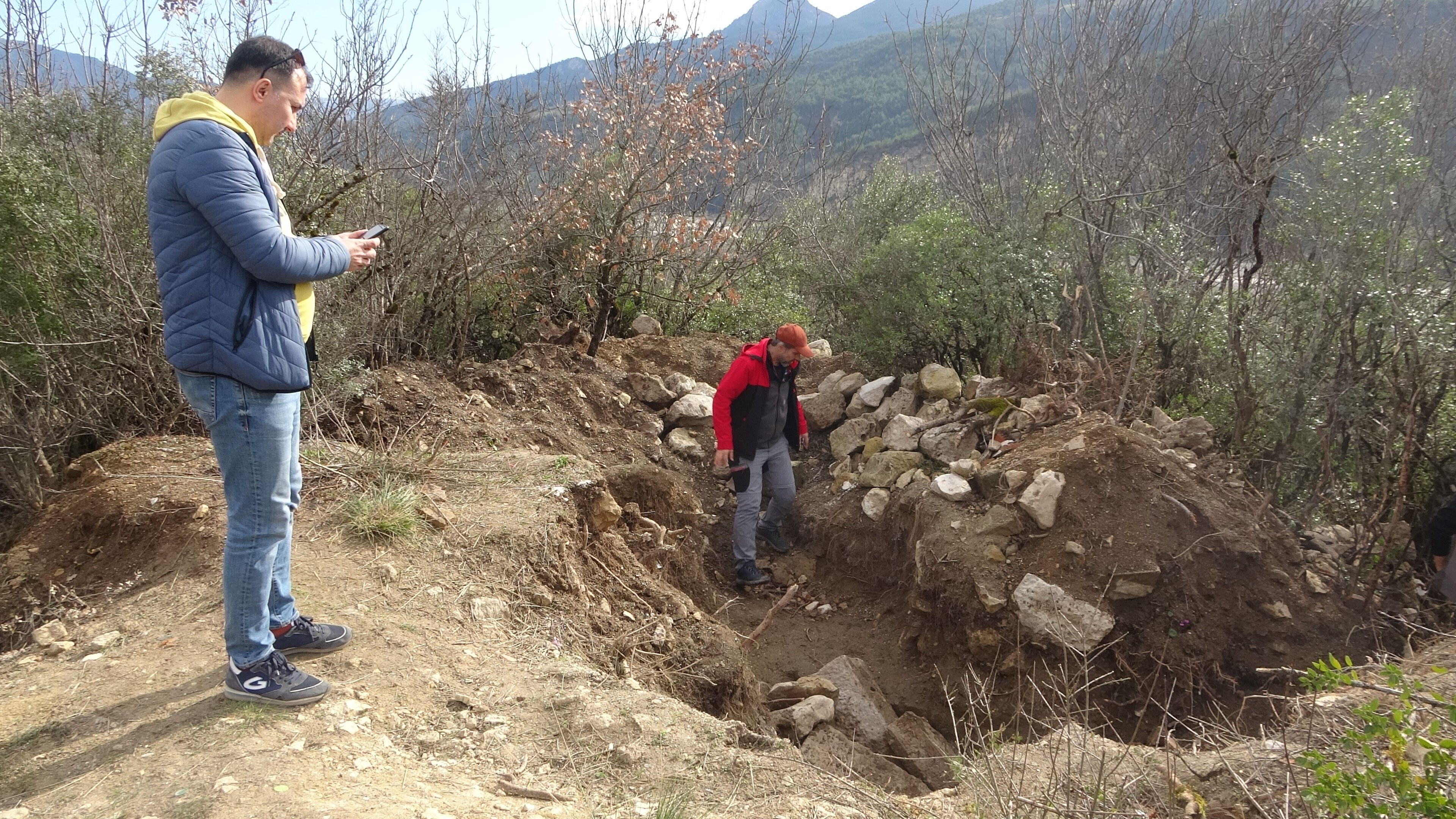 Kastamonu'da Defineciler Sit Alanını Tahrip Etti (1)