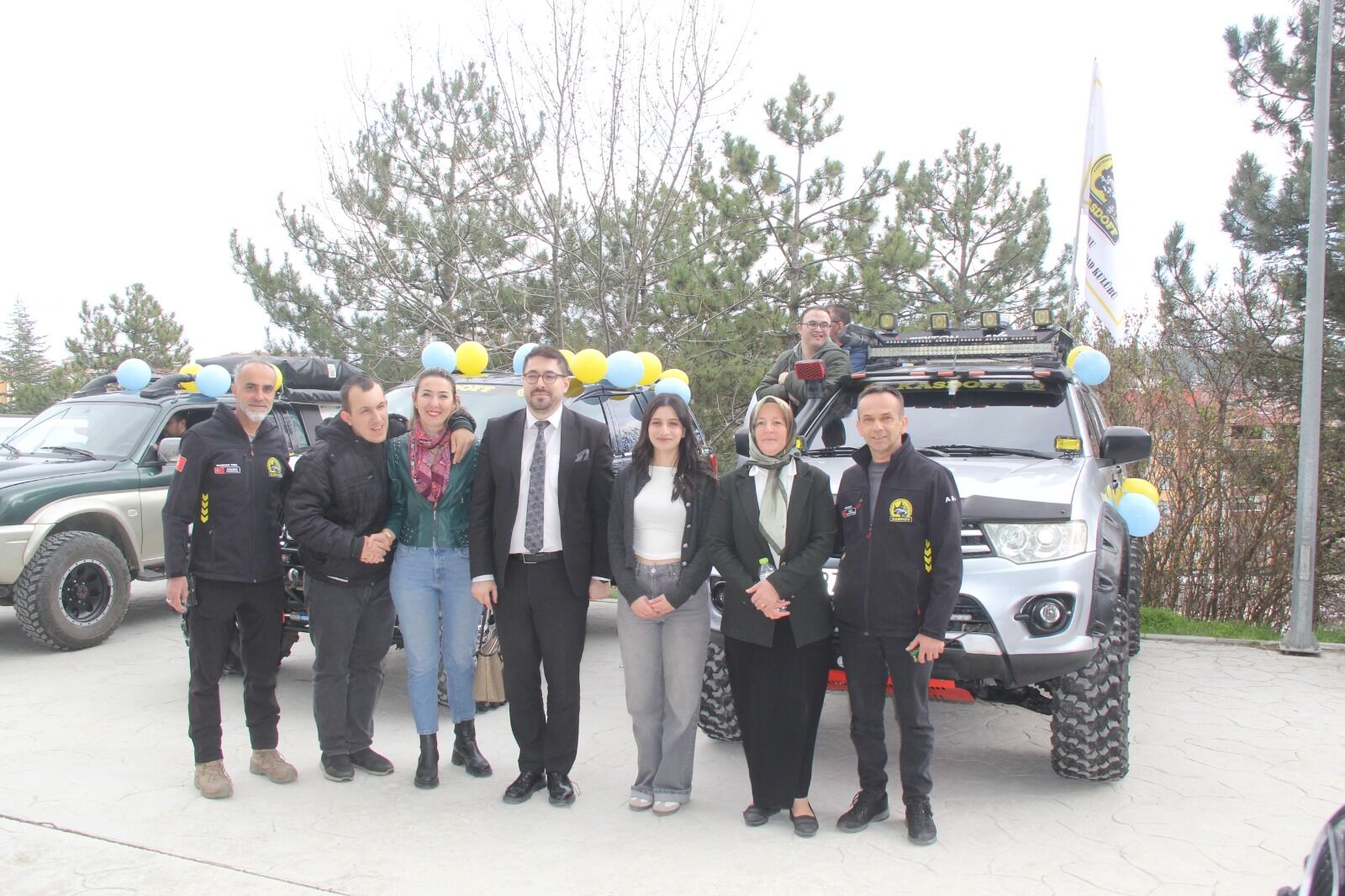 Kastamonu'daki Arazi Araçları Sevgi Turuna Çıktı (2)