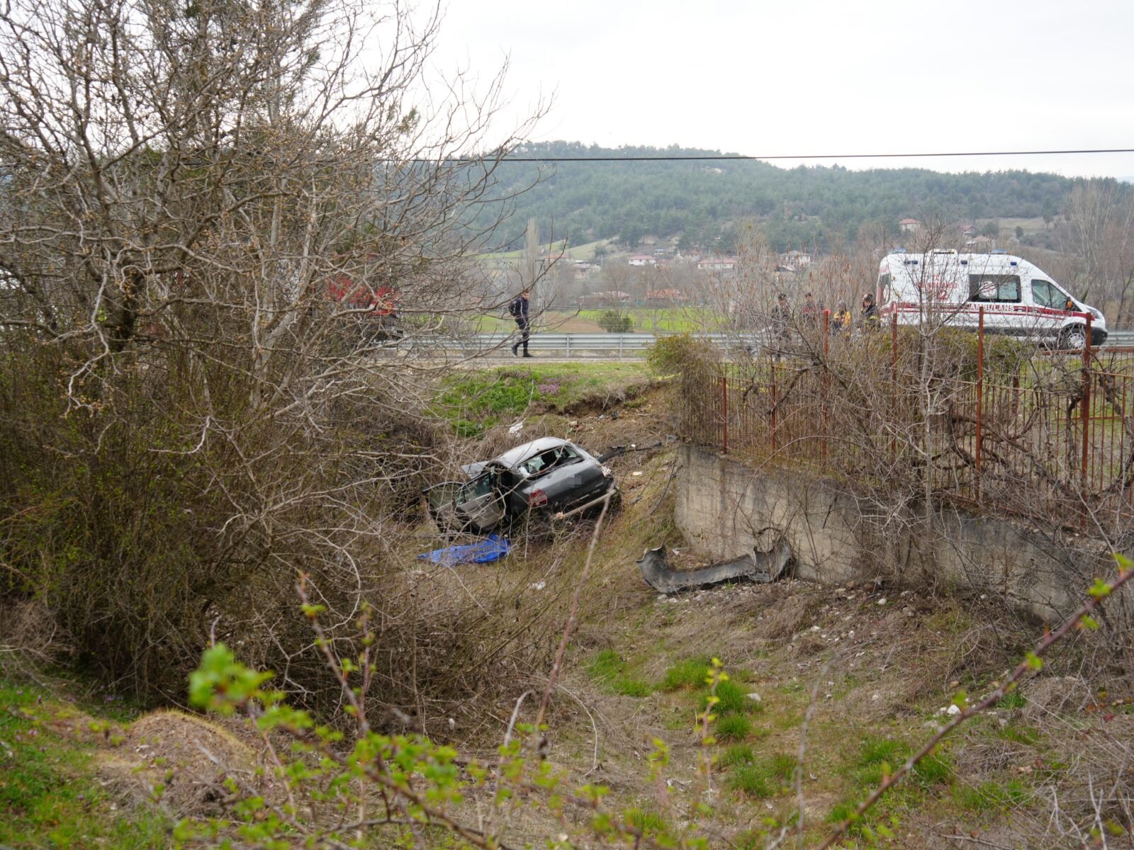 Kastamonuya Yolculuk Faciayla Bitti, 1 Olu 4 Yaralı (3)