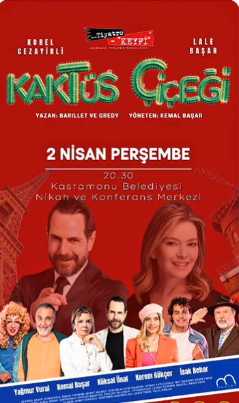 Ünlü Oyuncular Kastamonu’da Sahne Alacak