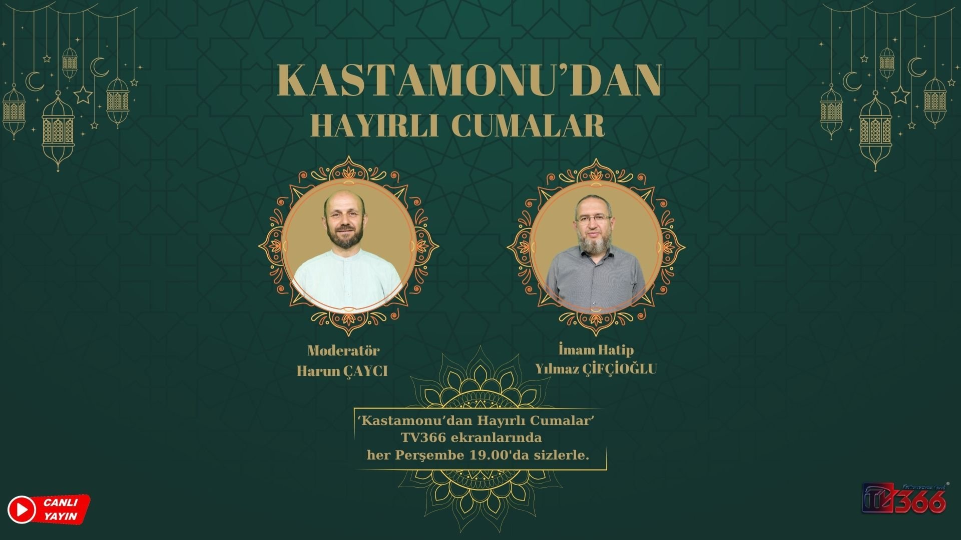 “Kastamonu’dan Hayırlı Cumalar”da ‘Hac’ konuşulacak