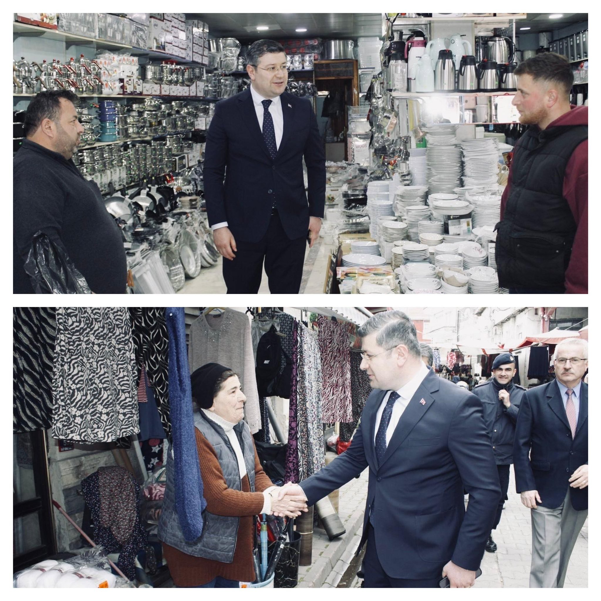 İnebolu Kaymakamı Uçar Tezgah Tezgah Dolaştı (2)