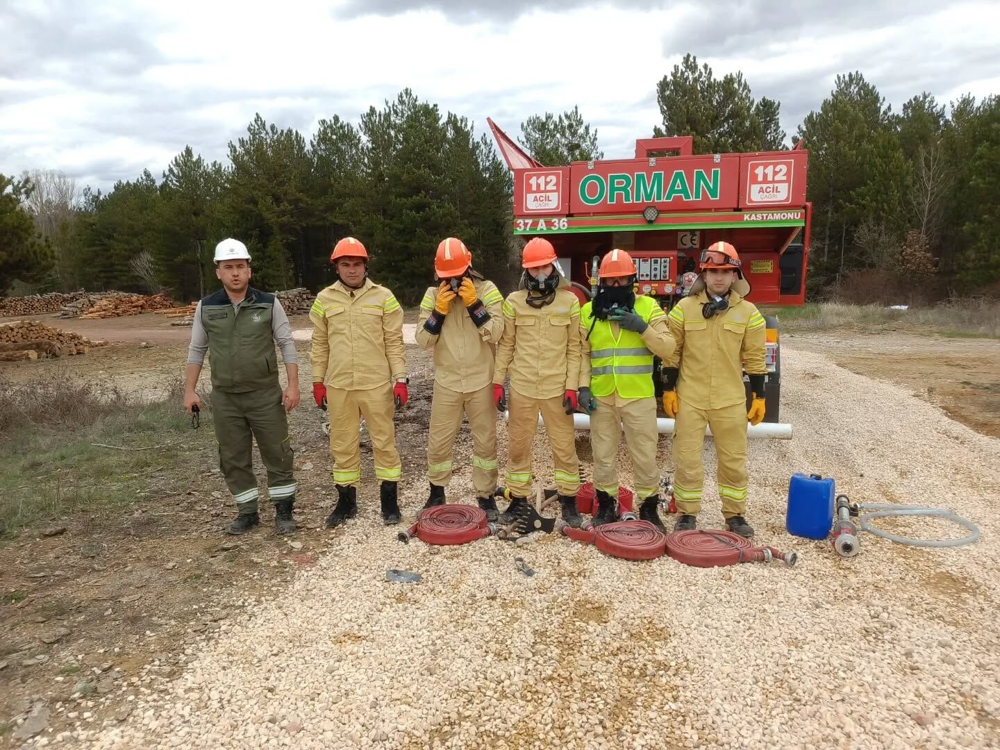 Kastamonu Orman Yangınlarına Mucadele Toy Yarısları (1)