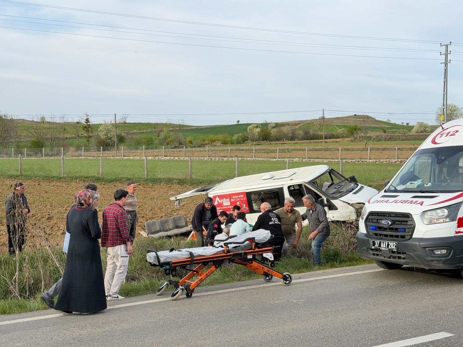 Kastamonu'da 2 Trafik Kazası! 6 Yaralı (2)