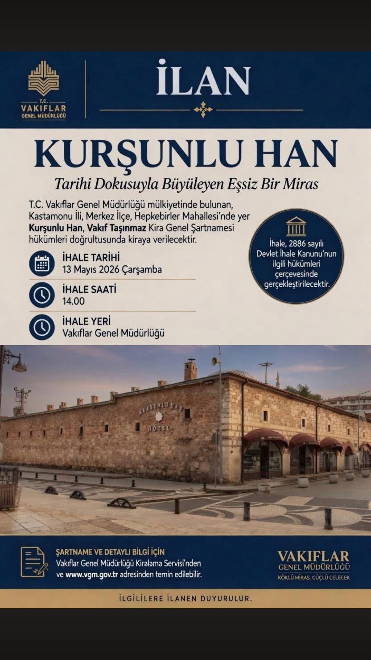 Kursunlu Han Ihale