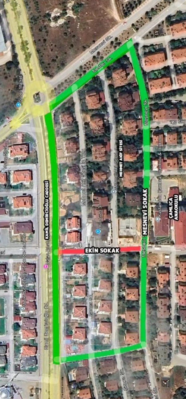 Kuzeykent’te 3 Sokak Trafiğe Kapatılacak (2)