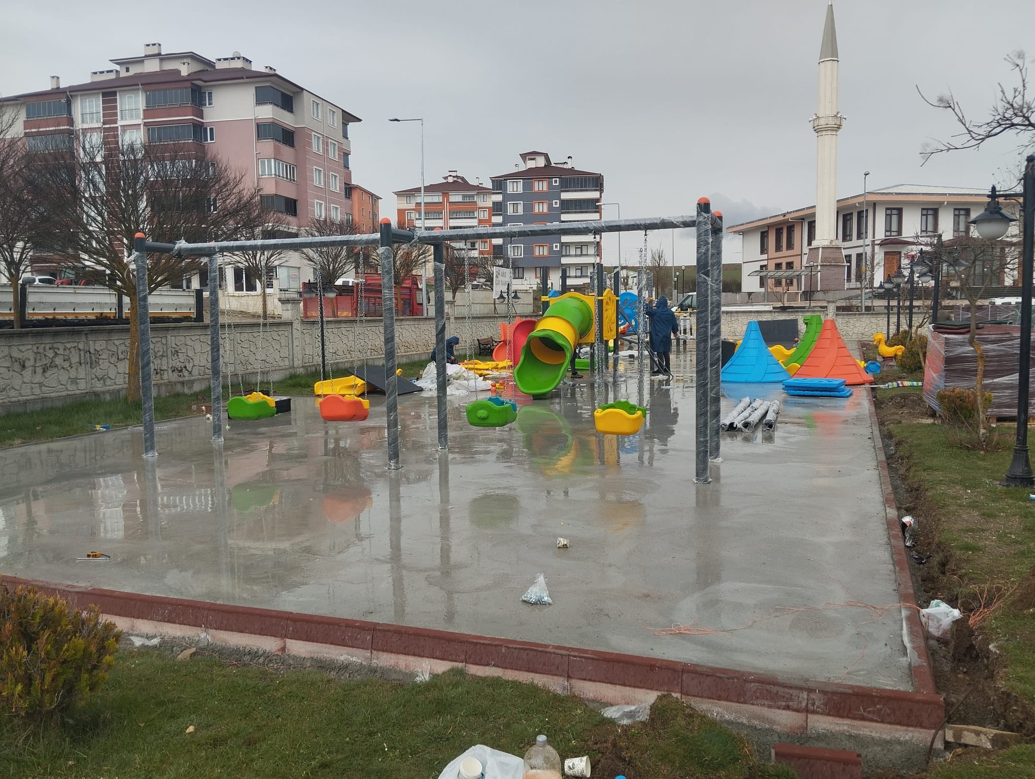 Seydiler Belediye Cumhuriyet Parkı Yenilendi (1)