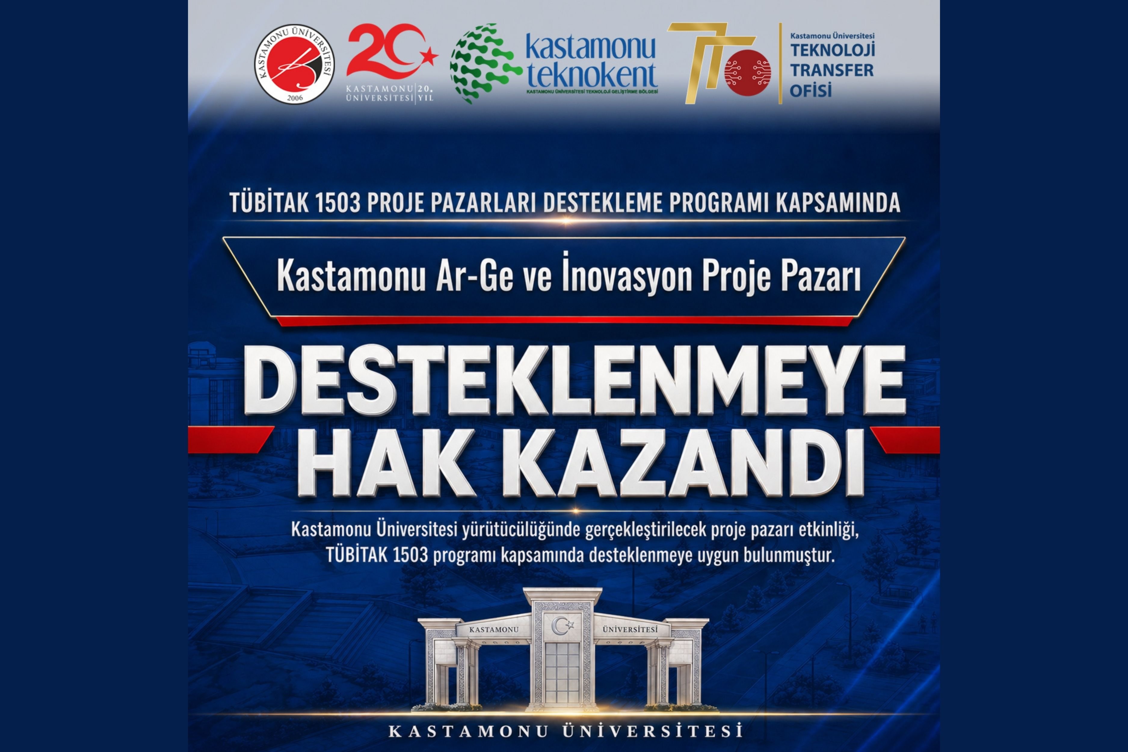 Tubitak Pazarı Destegi Kastamonu Universitesi