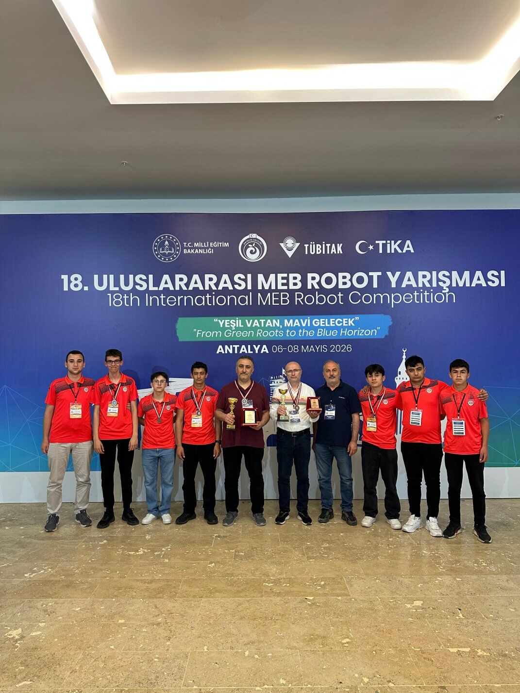 18. Uluslararası Meb Robot Yarışması'nda Gururlandıran Türkiye Derecesi (2)