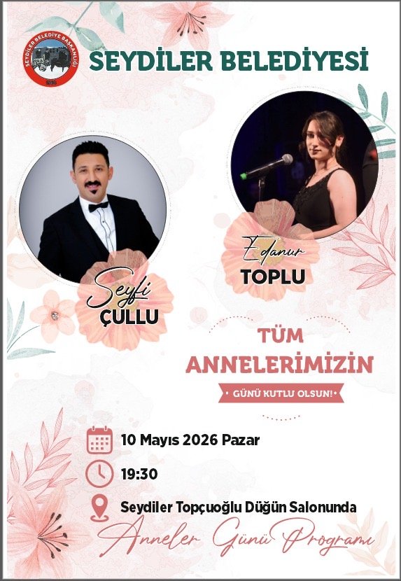 Seydiler’de Anneler Günü programı düzenlenecek-1