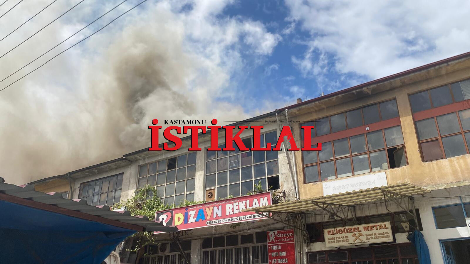 Eski Sanayi’den Dumanlar Yükseldi (1)