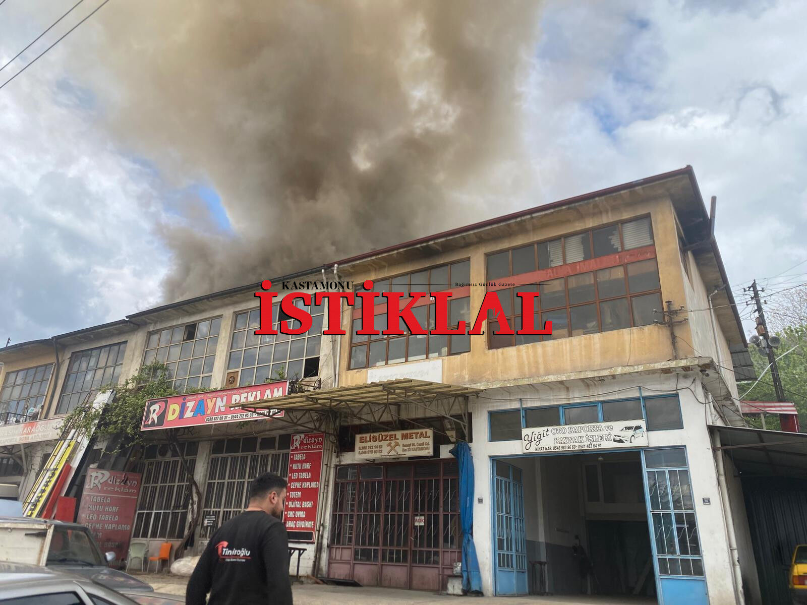 Eski Sanayi’den Dumanlar Yükseldi (4)