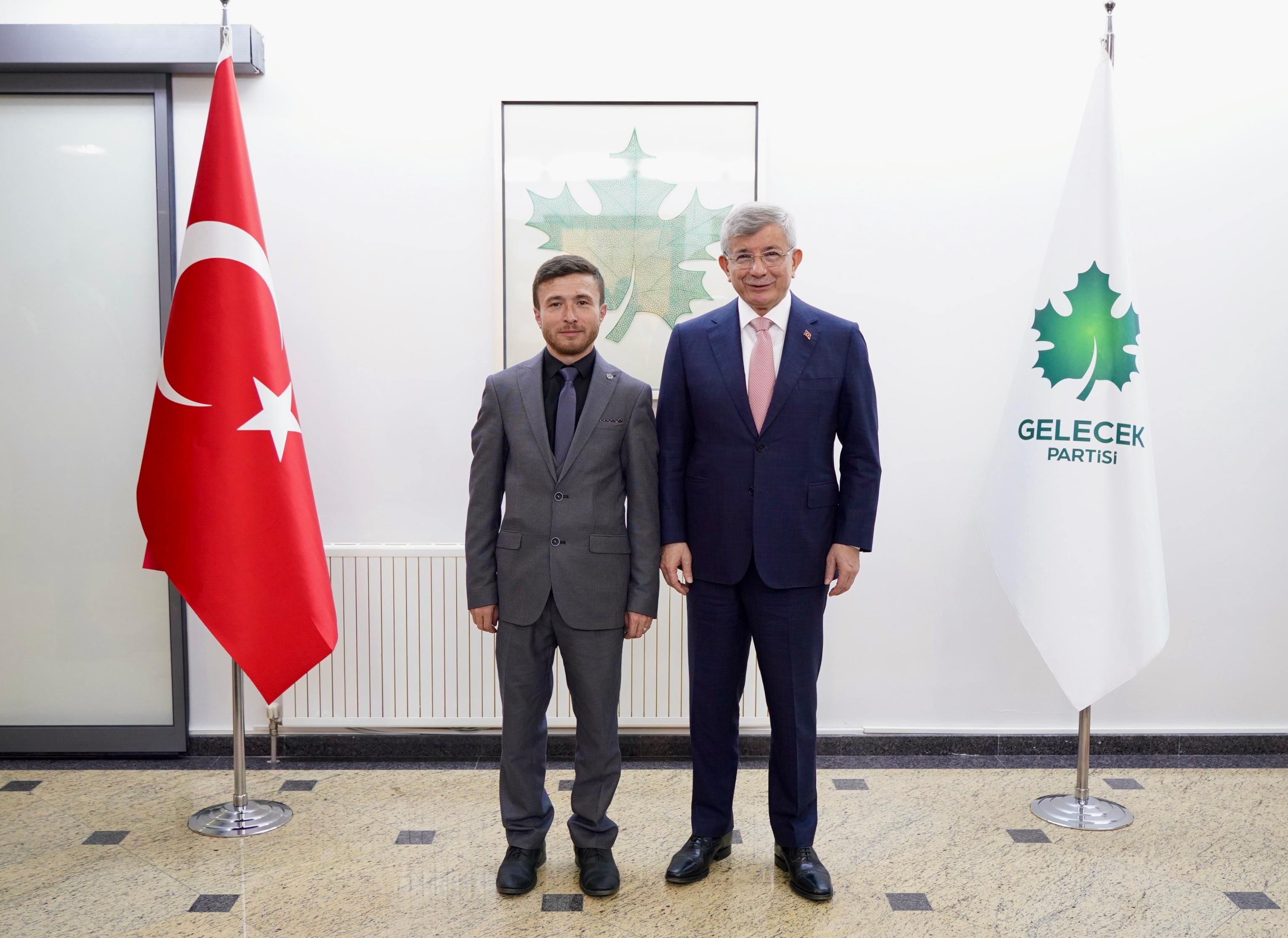 Gelecek Partisi Kastamonu Heyeti Davutoğlu Ile Görüştü (5)