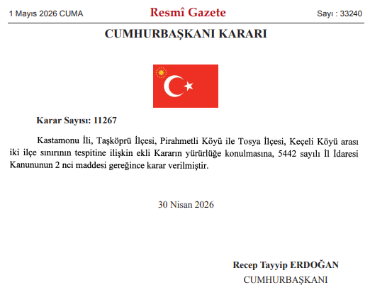İki Ilçe Arasındaki Sınır Değişti (1)