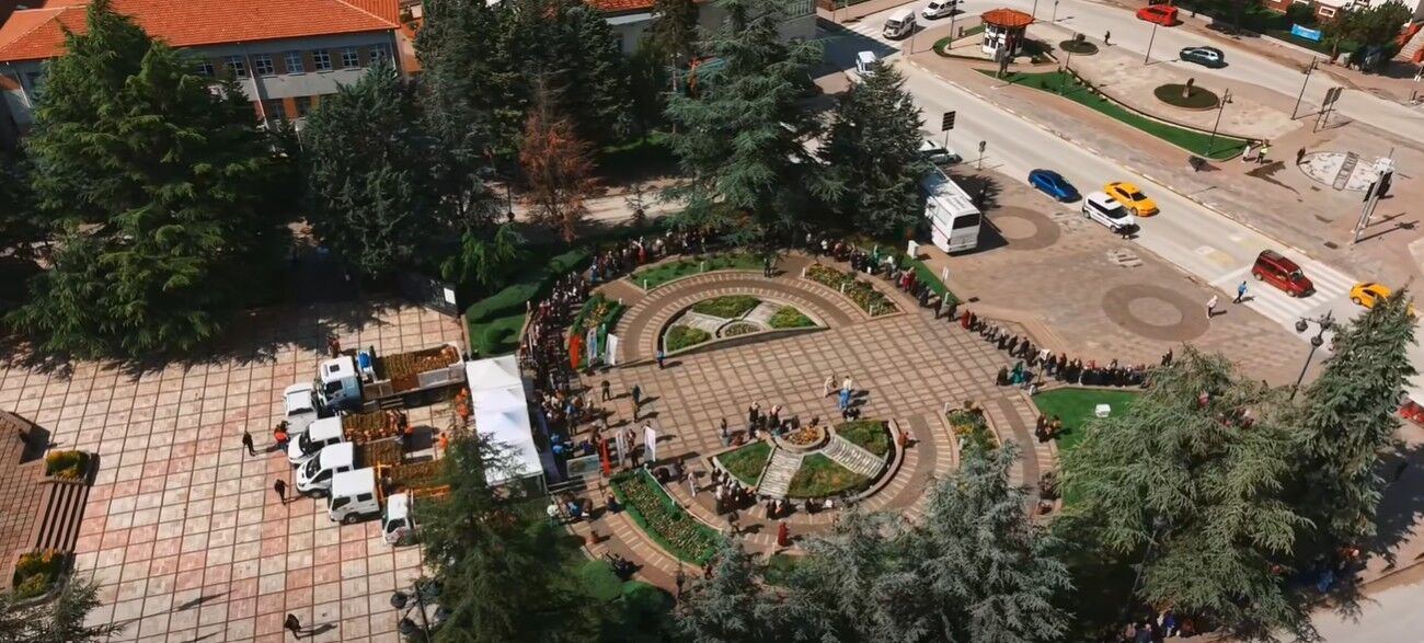 Kastamonu Belediyesi Fide Dagitimi