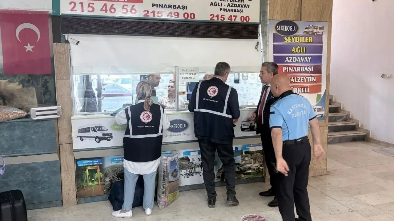Kastamonu Terminalinde Bilet Fiyatları Mercek Altına Alındı (4)