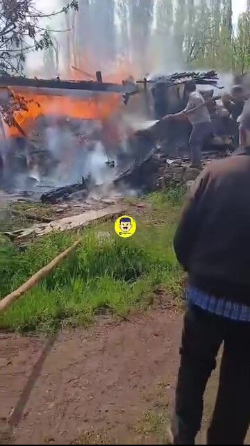 Kastamonu Tosya'da Samanlık Yangını (2)