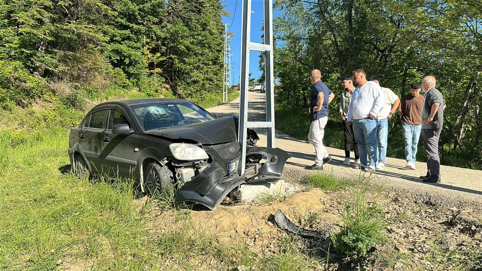 Kastamonu'da Korkutan Kaza 3 Kişi Yaralandı (4)