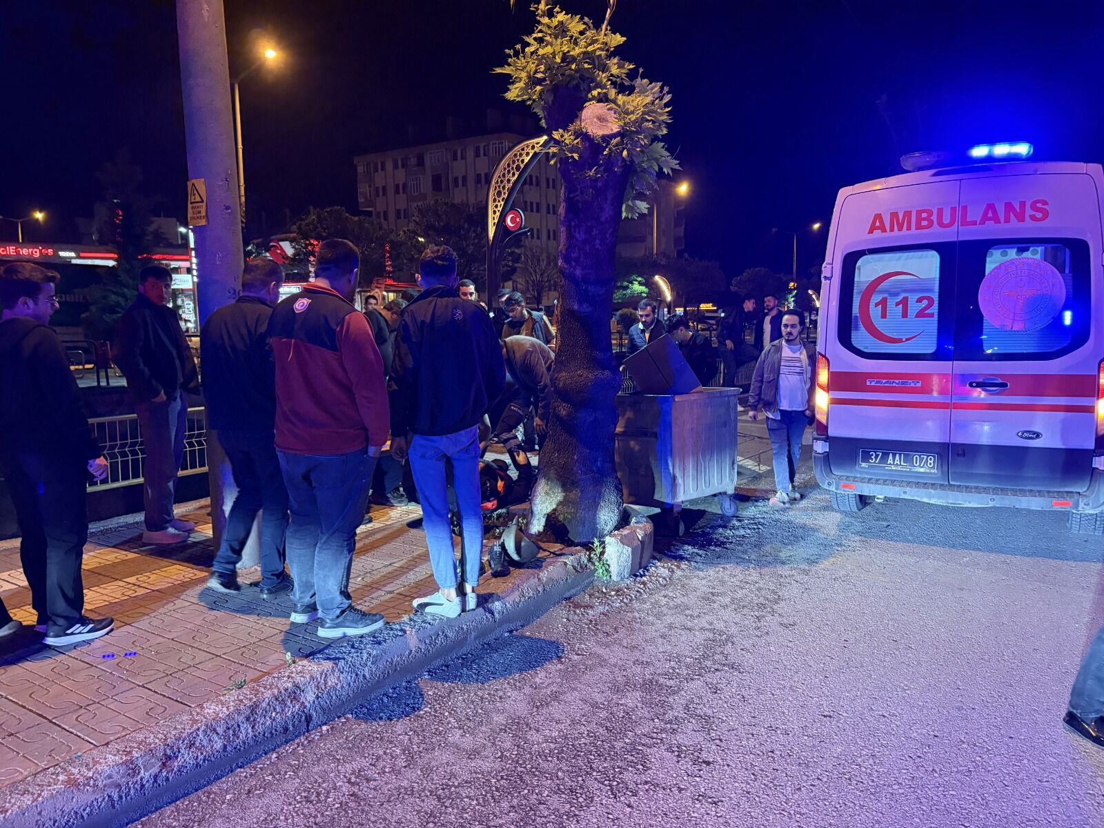 Kastamonu’daki Motosiklet Kazasında Bir Kişi Yaralandı (2)
