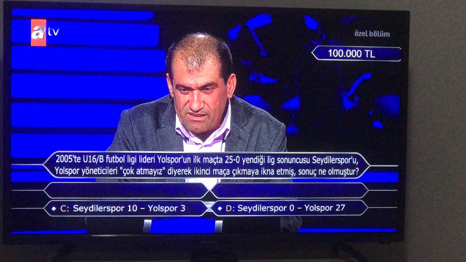Kastamonu'daki O Olay Kim Milyoner Olmak İster Ekranlarında! (1)