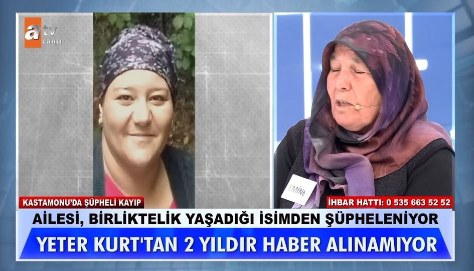 Müge Anlı’da Gündem Kastamonulu Yeter Kurt (1)