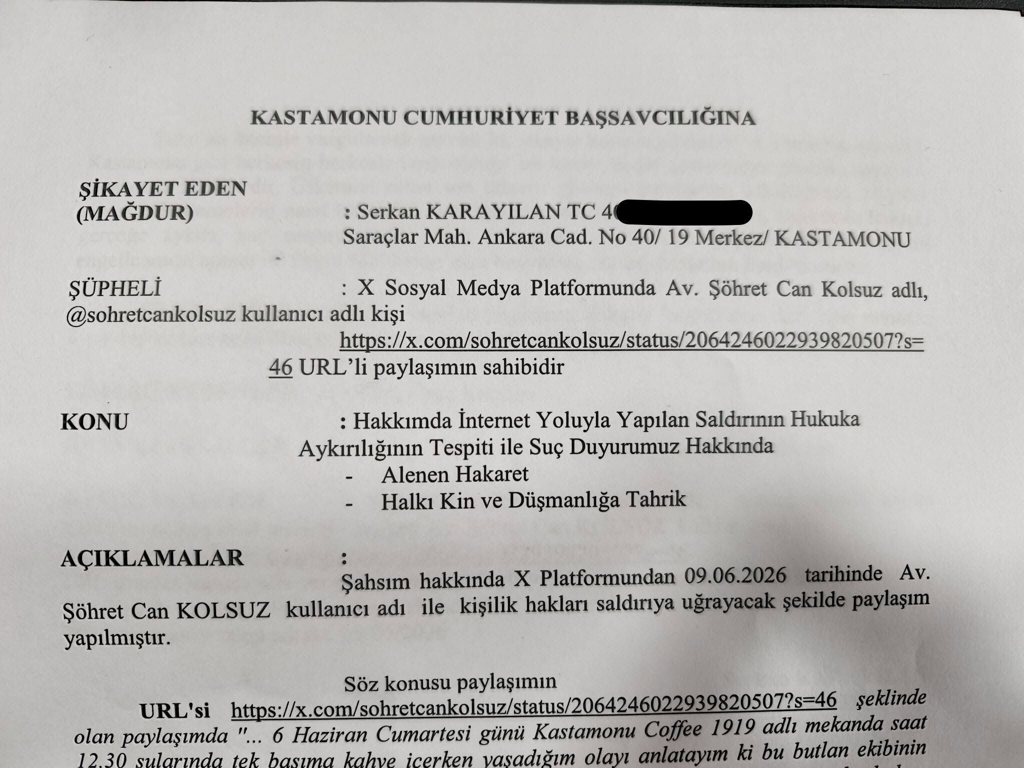 başkan karayılan iddiaları yargıya taşıdı
