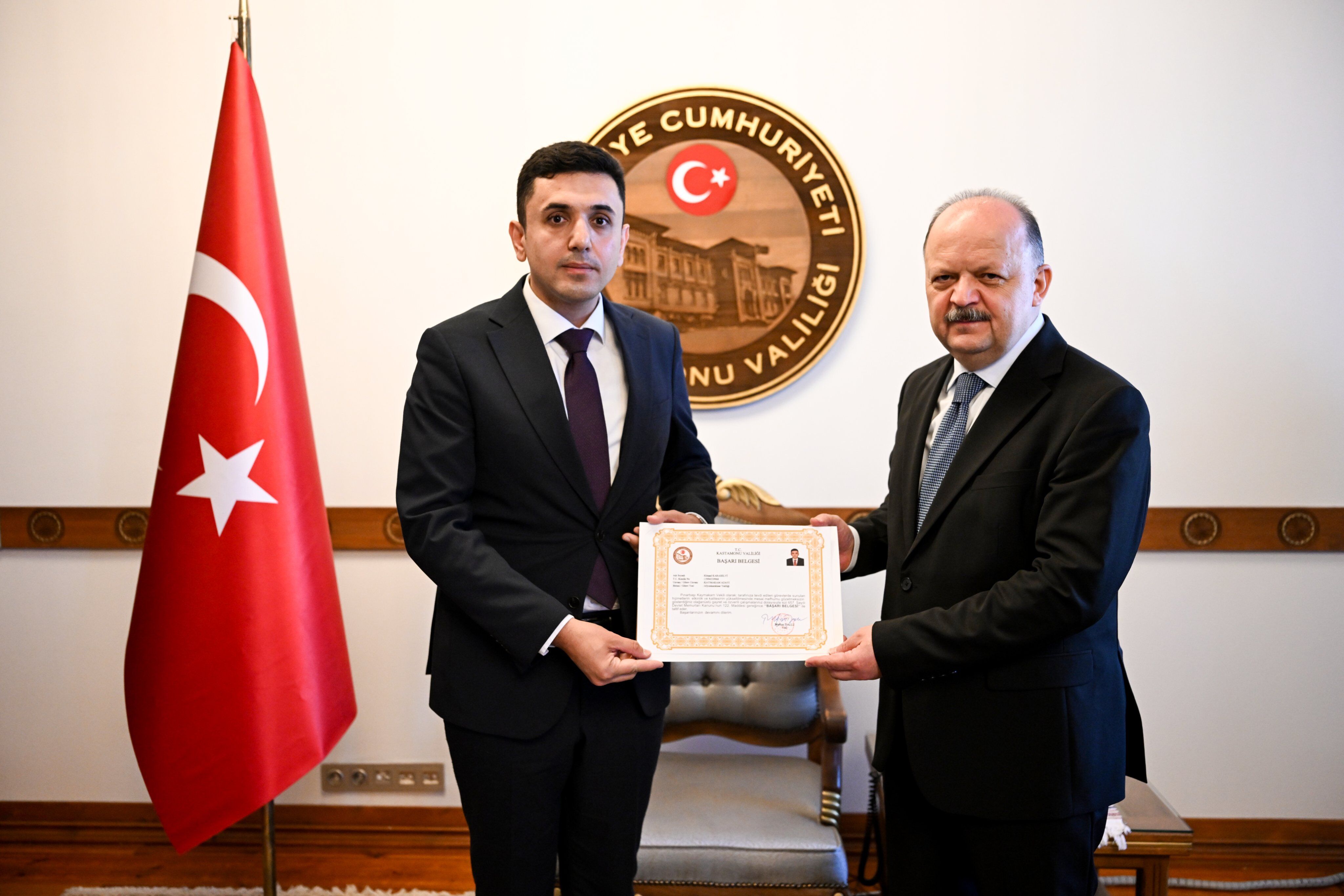 Aglı Ve Pınarbası Kaymakamları Vali Dallıya Veda Etti (2)