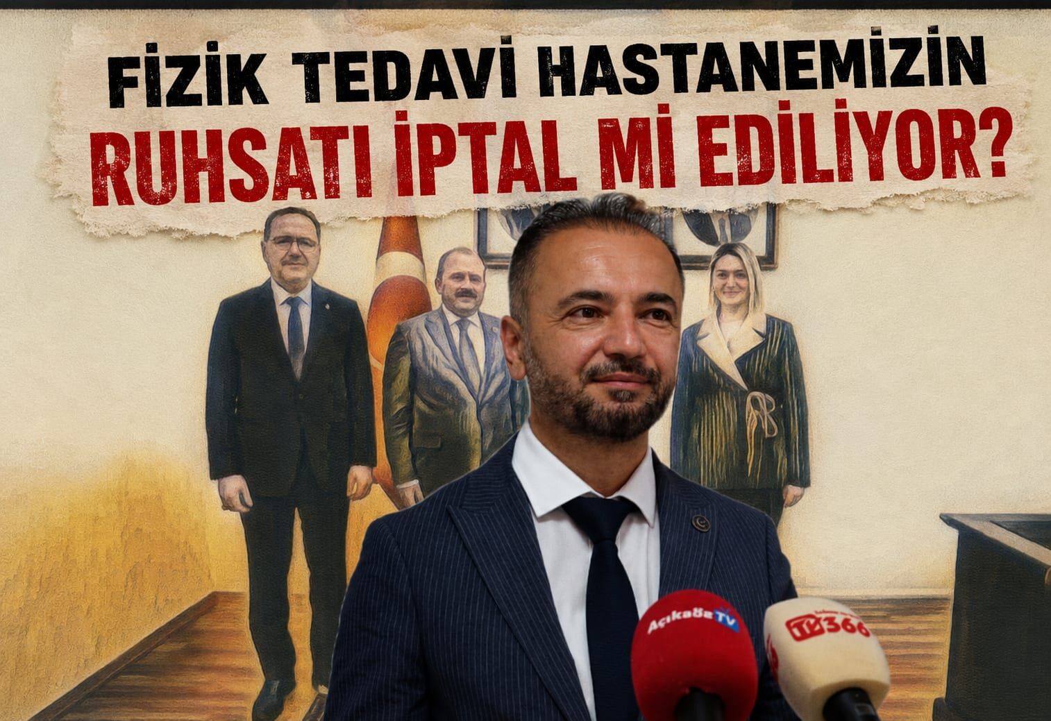 Akif Güzel’den Fizik Tedavi Hastanesi Çıkışı (2)