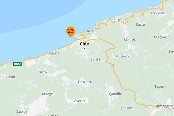 Cide'de Deniz Suyu Sıcaklığı Yüzleri Güldürdü-1