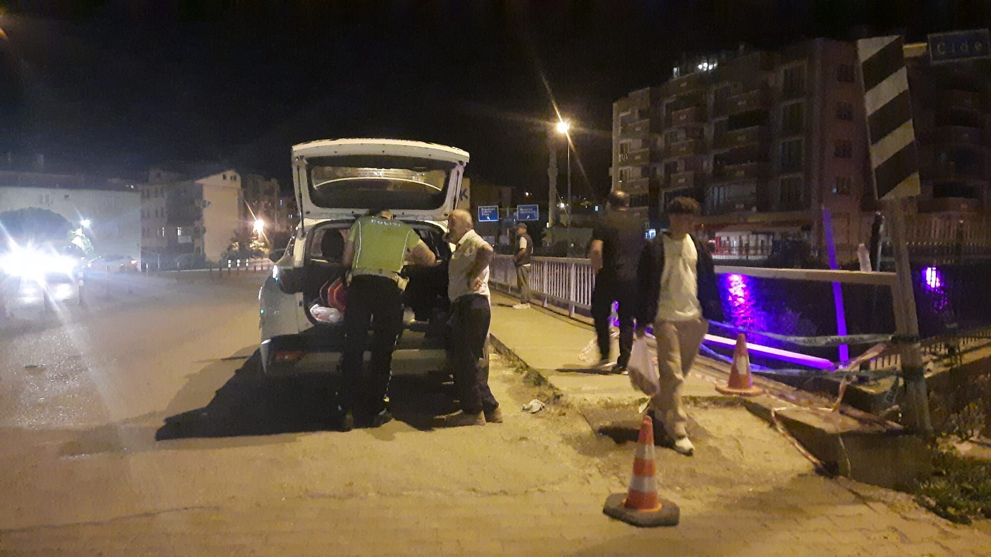 Cide'de Korkutan Kaza 1 Yaralı (1)