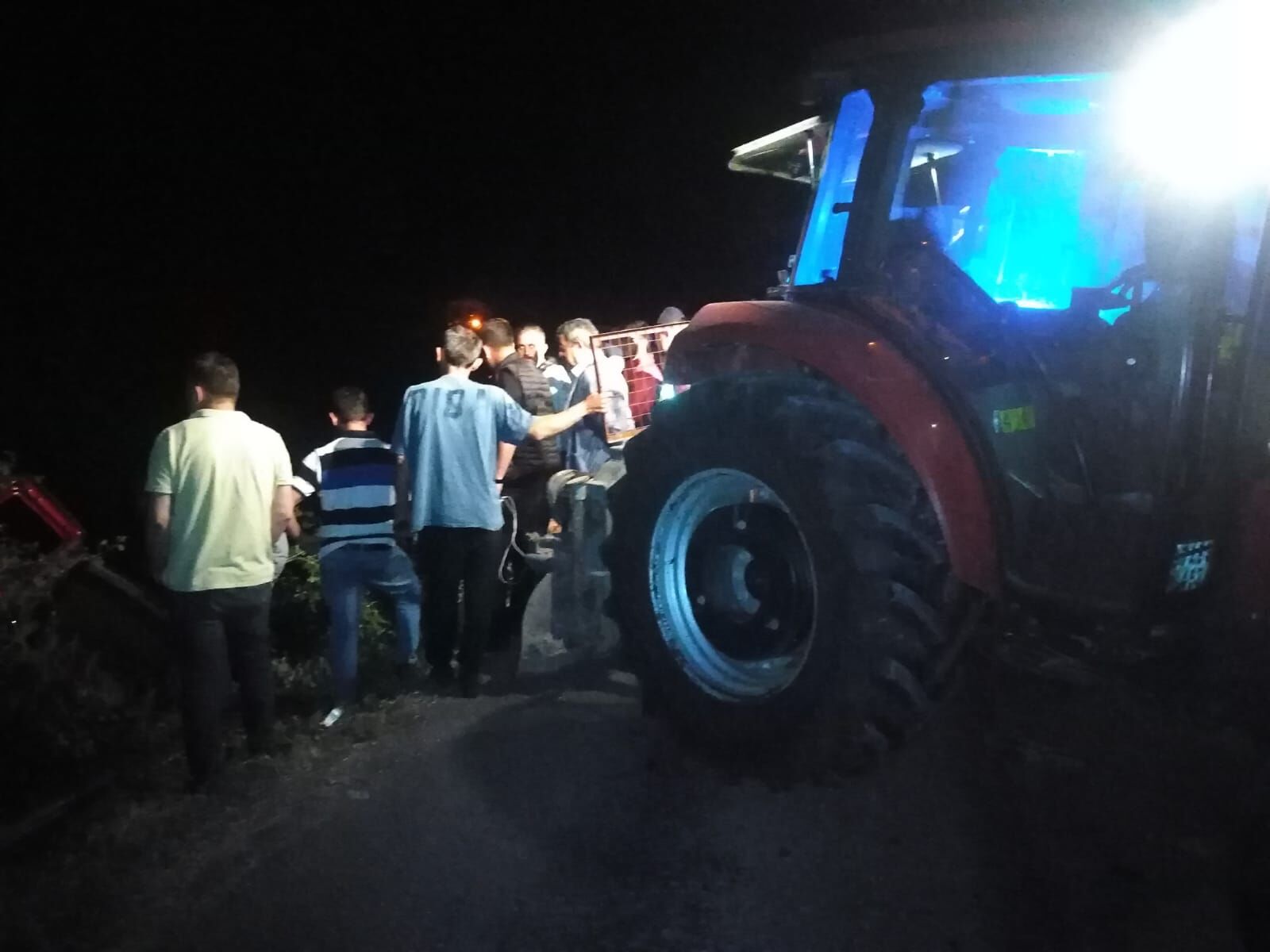 Cideli Muhtar Trafik Kazasında Ağır Yaralandı (4)