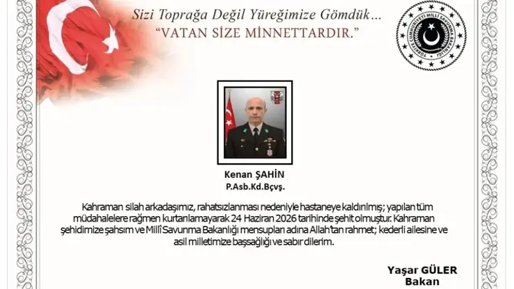Fırat Kalkanı Bölgesinden Acı Haber