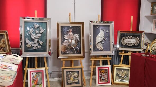 İnebolu’da Çocukların Tabloları Sergiye Damga Vurdu (1)