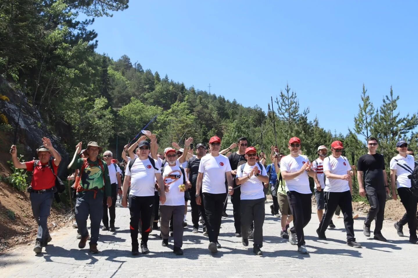 İstiklal Yolu Yürüyüşçülerine Küre’de Tarihi Karşılama (2)
