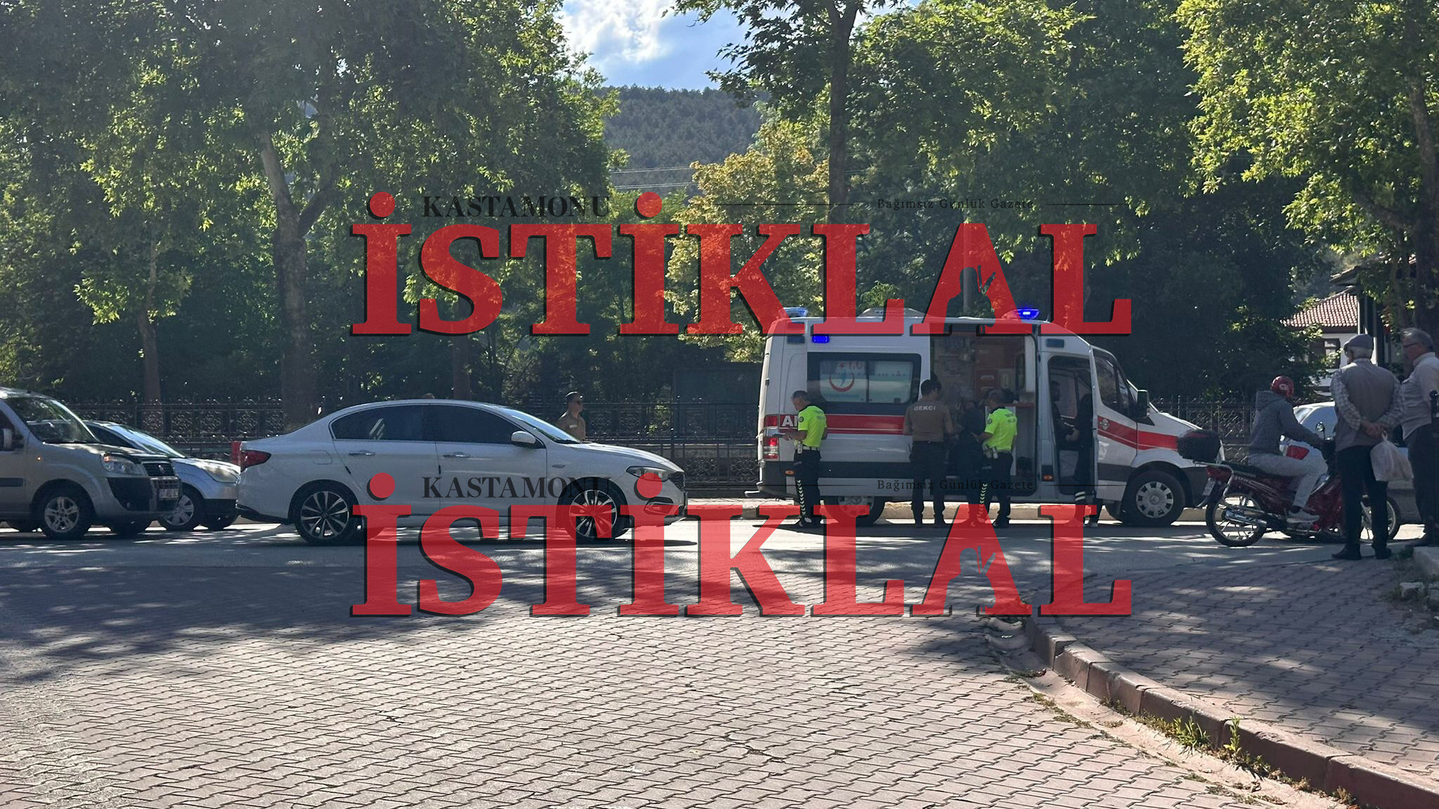 Kastamonu’da Zincirleme Kaza Anne Ve Kız Yaralandı (1)-1
