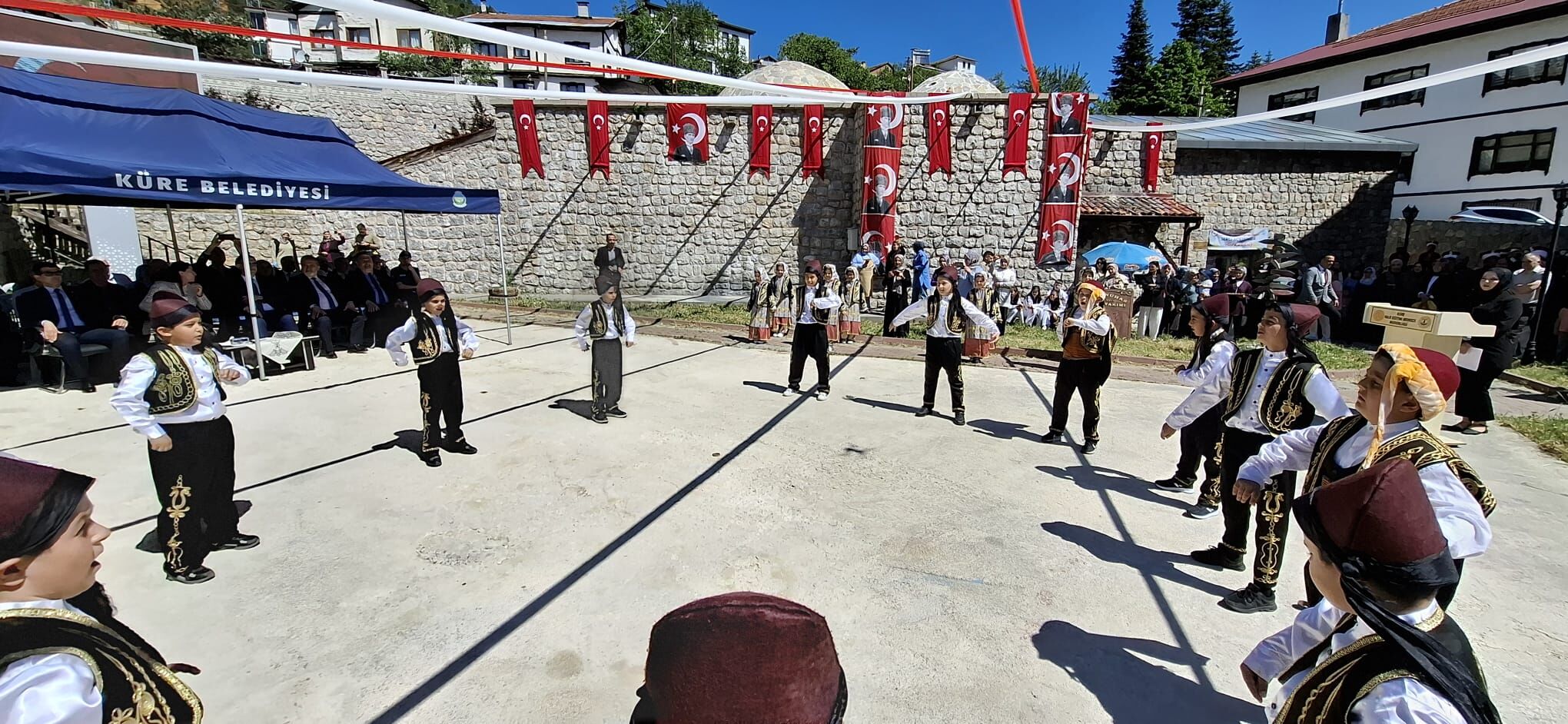 Küre’de El Emeği, Mehter Ve Halk Oyunlarıyla Buluştu (7)
