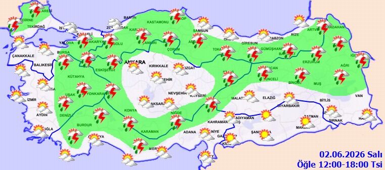 Meteoroloji Il Il Uyardı Kastamonu Da Aralarında (1)
