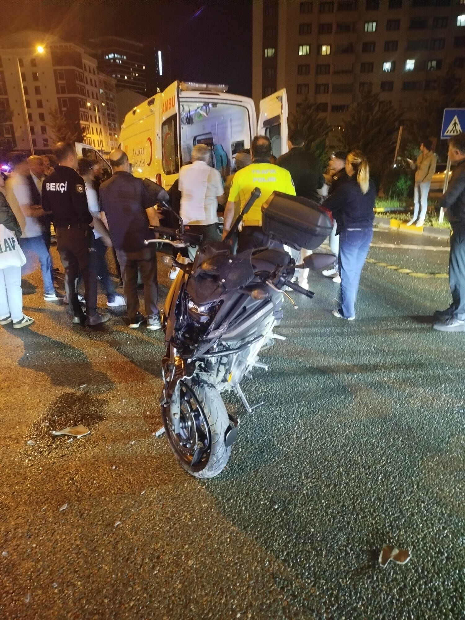 Son Daki̇ka Olukbaşı'nda Trafik Kazası! (4)