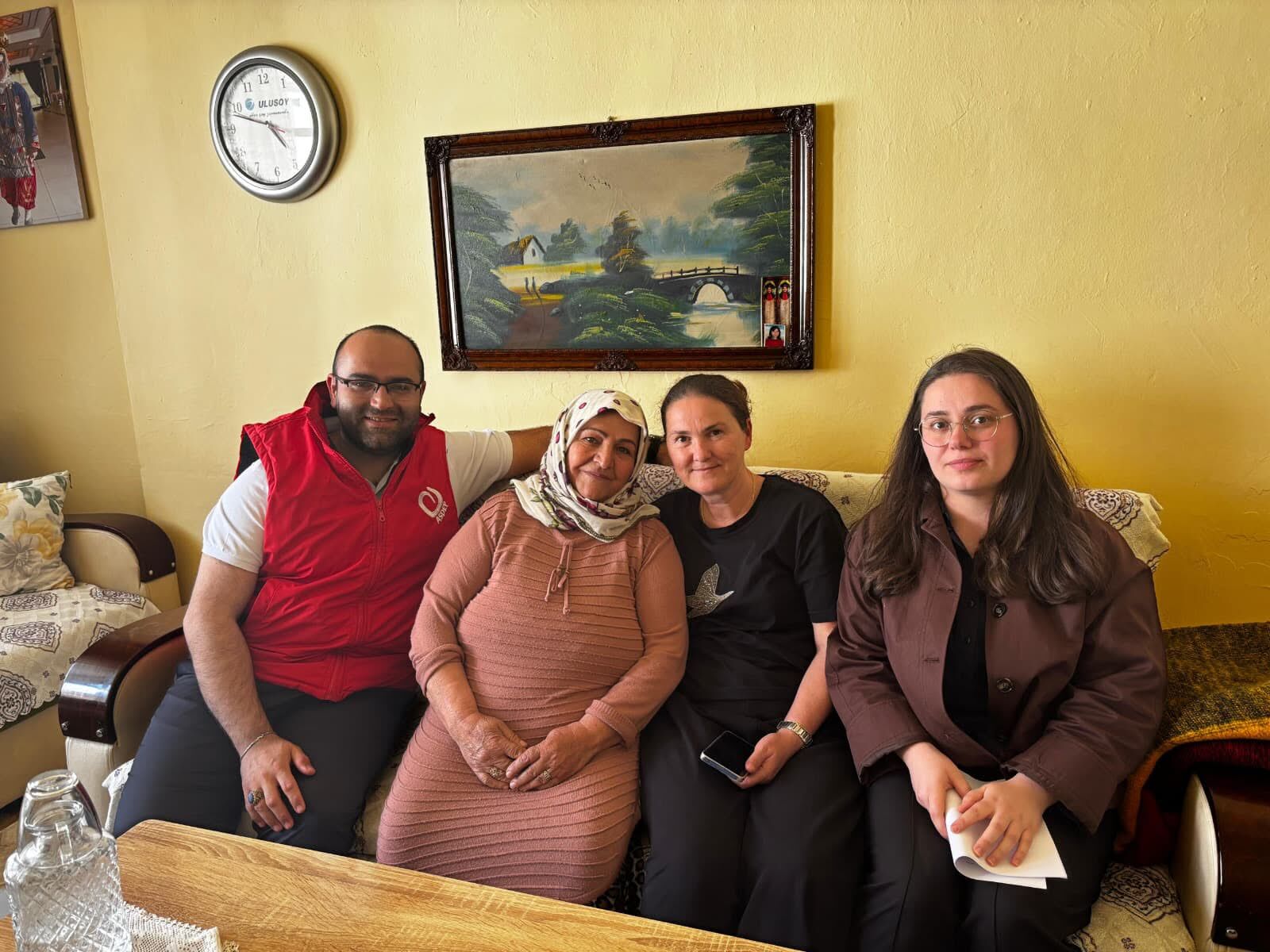 Valilikten Yalnız Yaşayan Yaşlılara Destek Ziyareti (4)