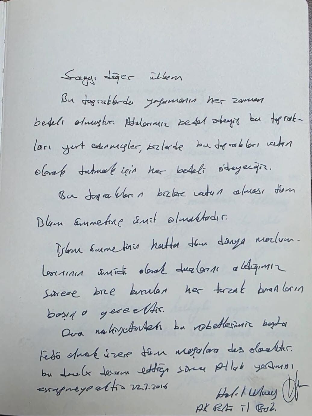 milletvekili uluay not
