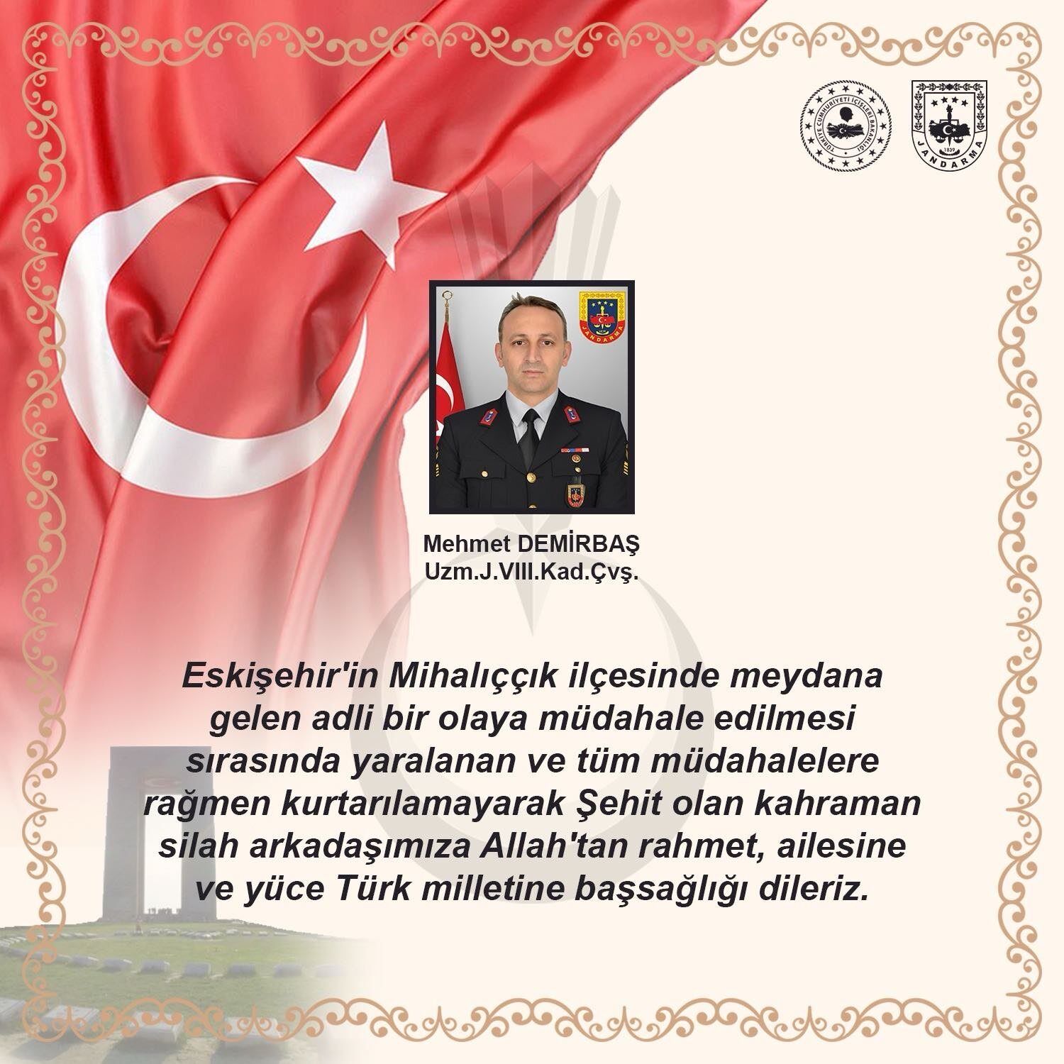Adli Bir Olaya Müdahale Ederken Şehit Oldu