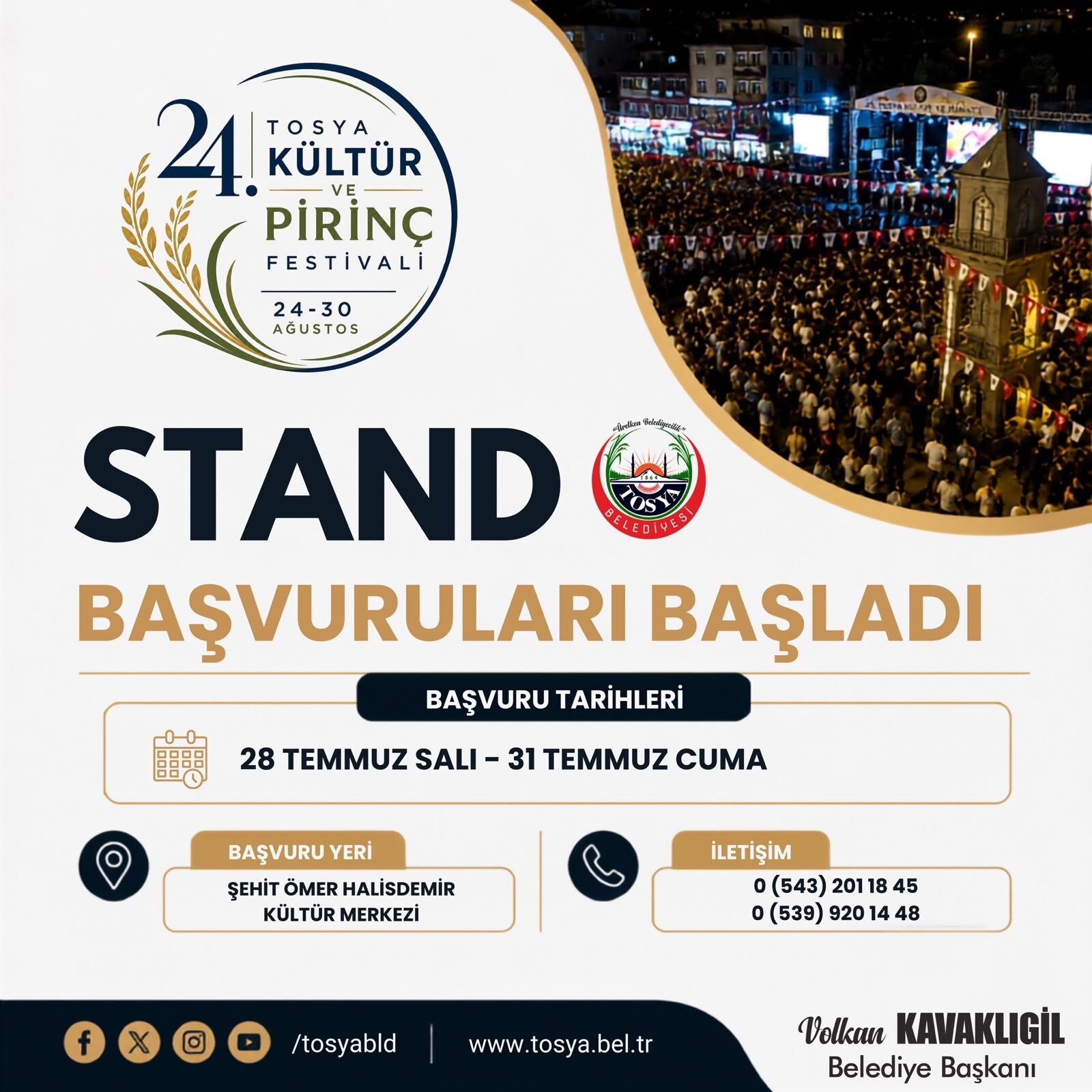 Esnaf Ve Üreticeler Festival Çağrısı