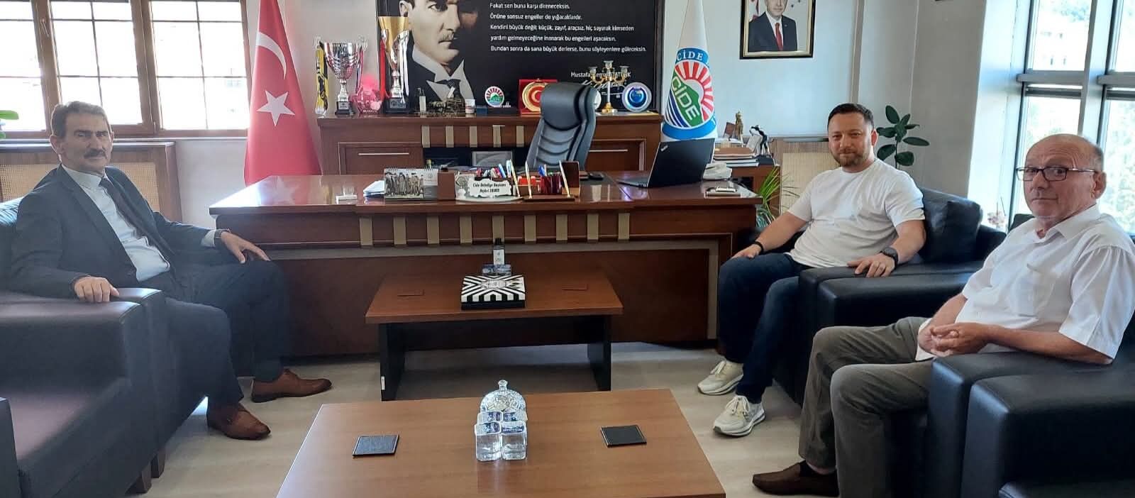 İçişleri Bakanı Danışmanı Özgür Altın'dan Cide'de Ziyaretler (2)