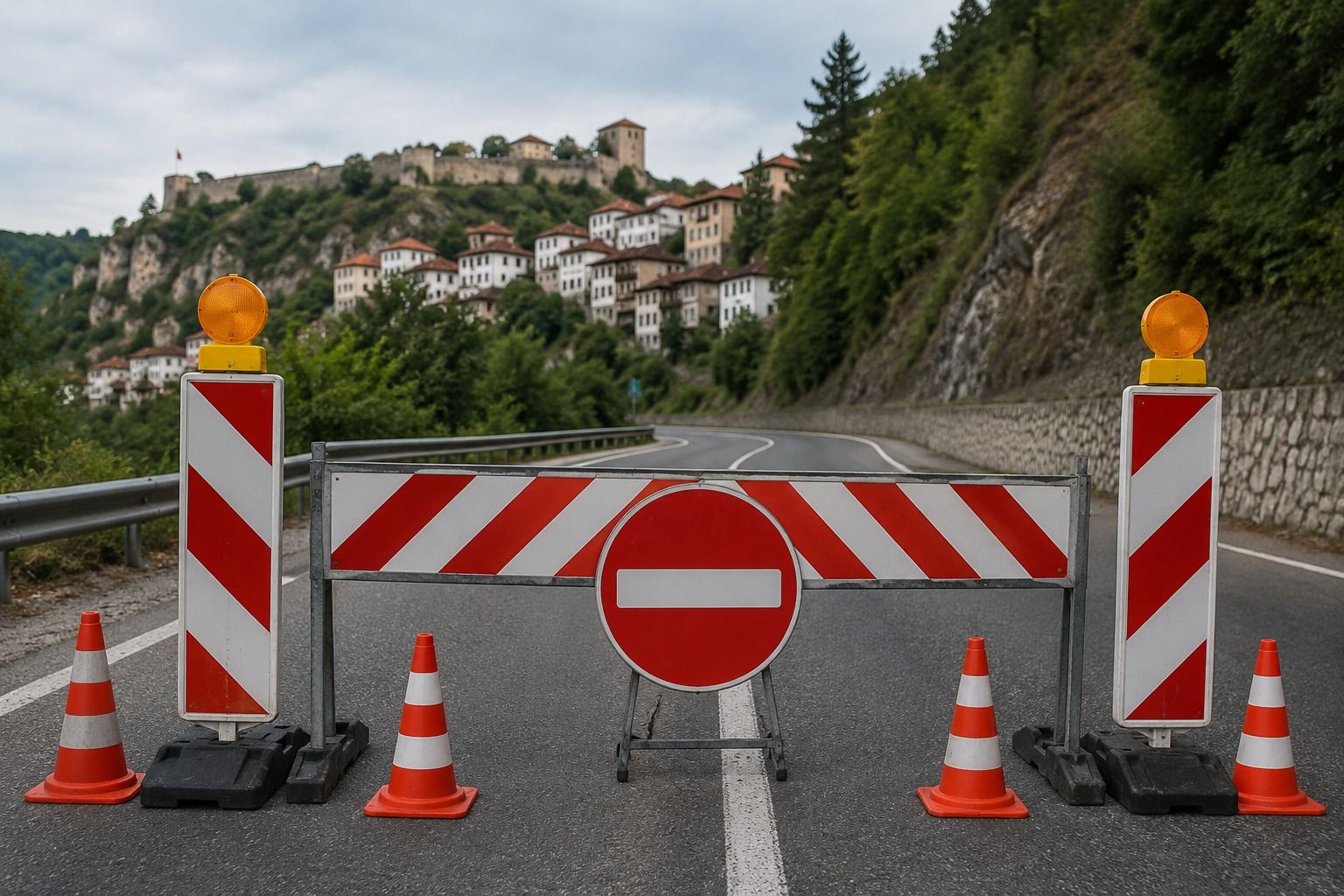Hanönü Boyabat çıkışı dört gün boyunca trafiğe kapatıldı