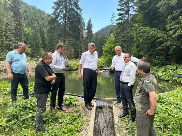 Kastamonu Alabalık Tesisleri Incelendi (1)