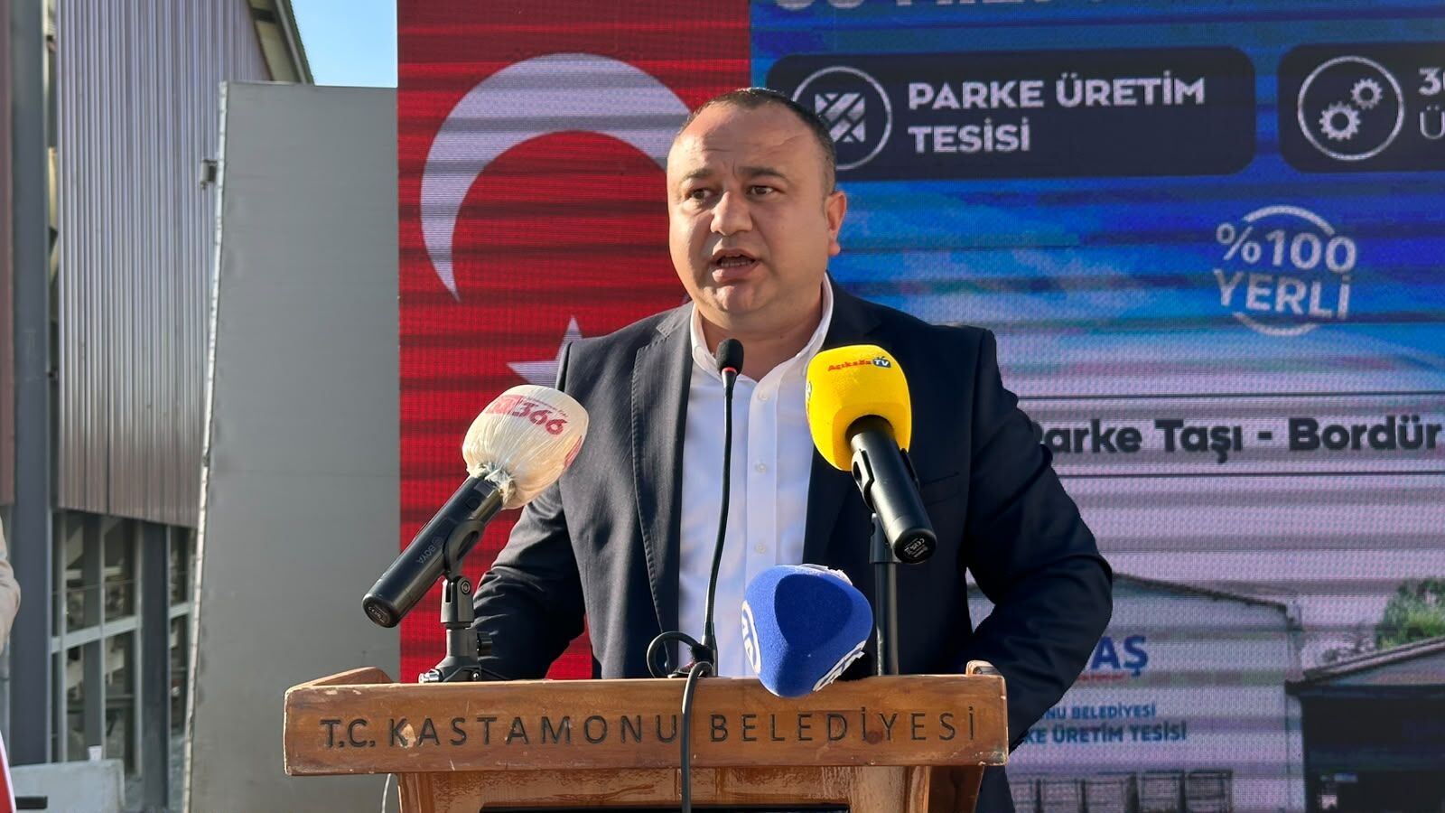 Kastamonu Belediyesi’nin 50 Milyon Liralık Parke Tesisi Açıldı (1)