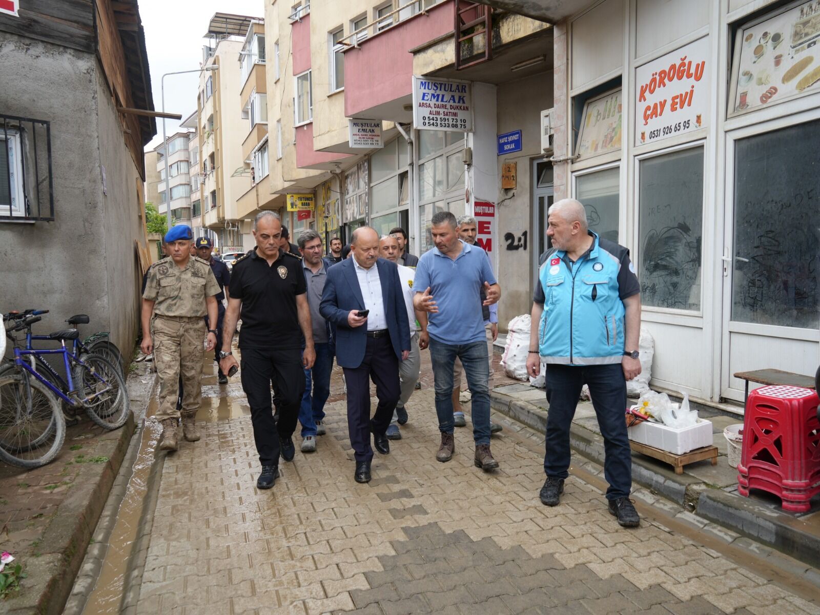 Kastamonu Cide'de Sel Yaraları Sarılıyor Vali Dallı Ilçede (5)